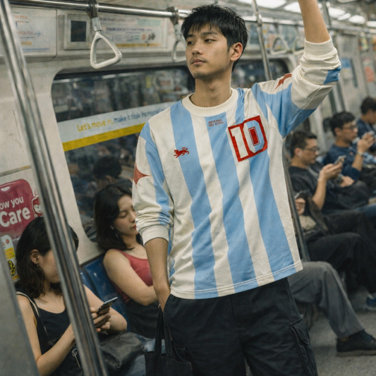 ARGENTINA L/S MESH JERSEY