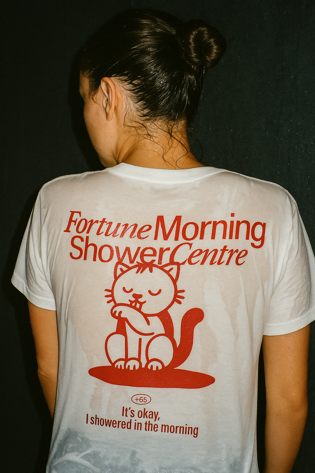FORTUNE MORNING SHOWER CENTRE T-SHIRT