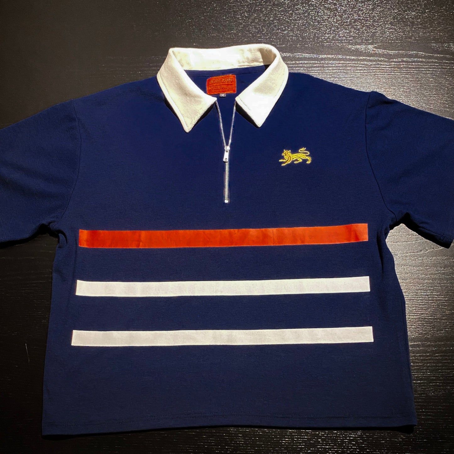 LES BLEUS RIBBED POLO