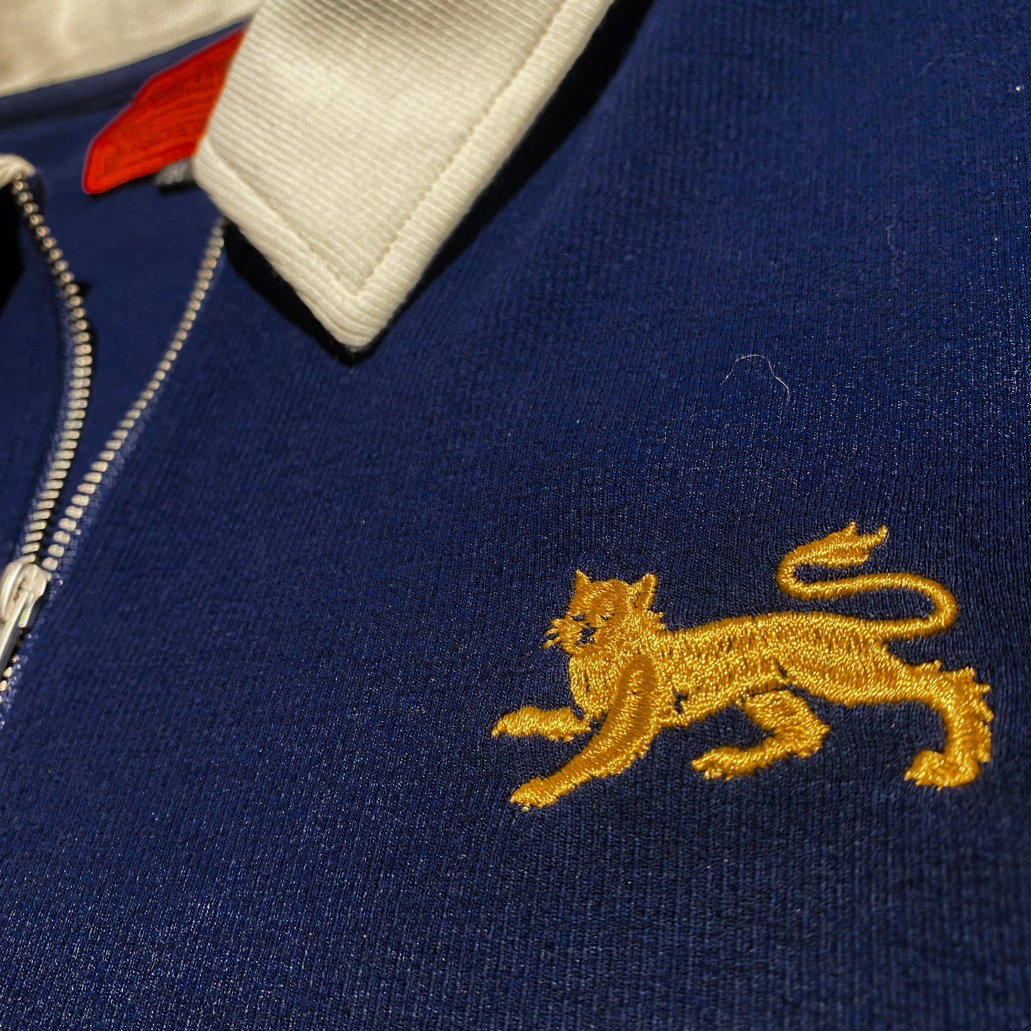 LES BLEUS RIBBED POLO