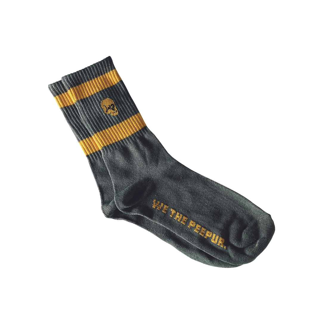 WTP. ATHLETIC CLUB SINGAPURA CREW SOCKS (OLIVE)