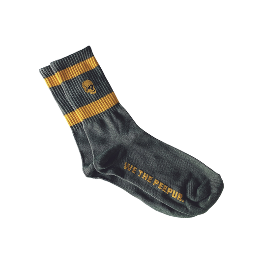 WTP. ATHLETIC CLUB SINGAPURA CREW SOCKS (OLIVE)