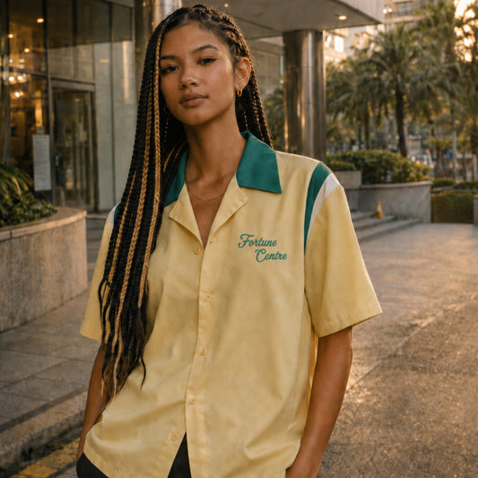 BRASIL JOGA BONITO BOWLING SHIRT