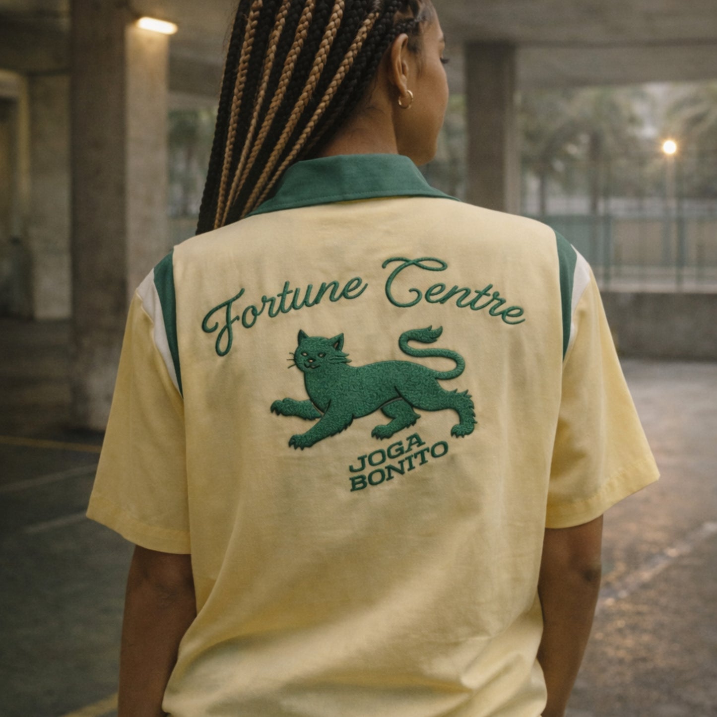 BRASIL JOGA BONITO BOWLING SHIRT