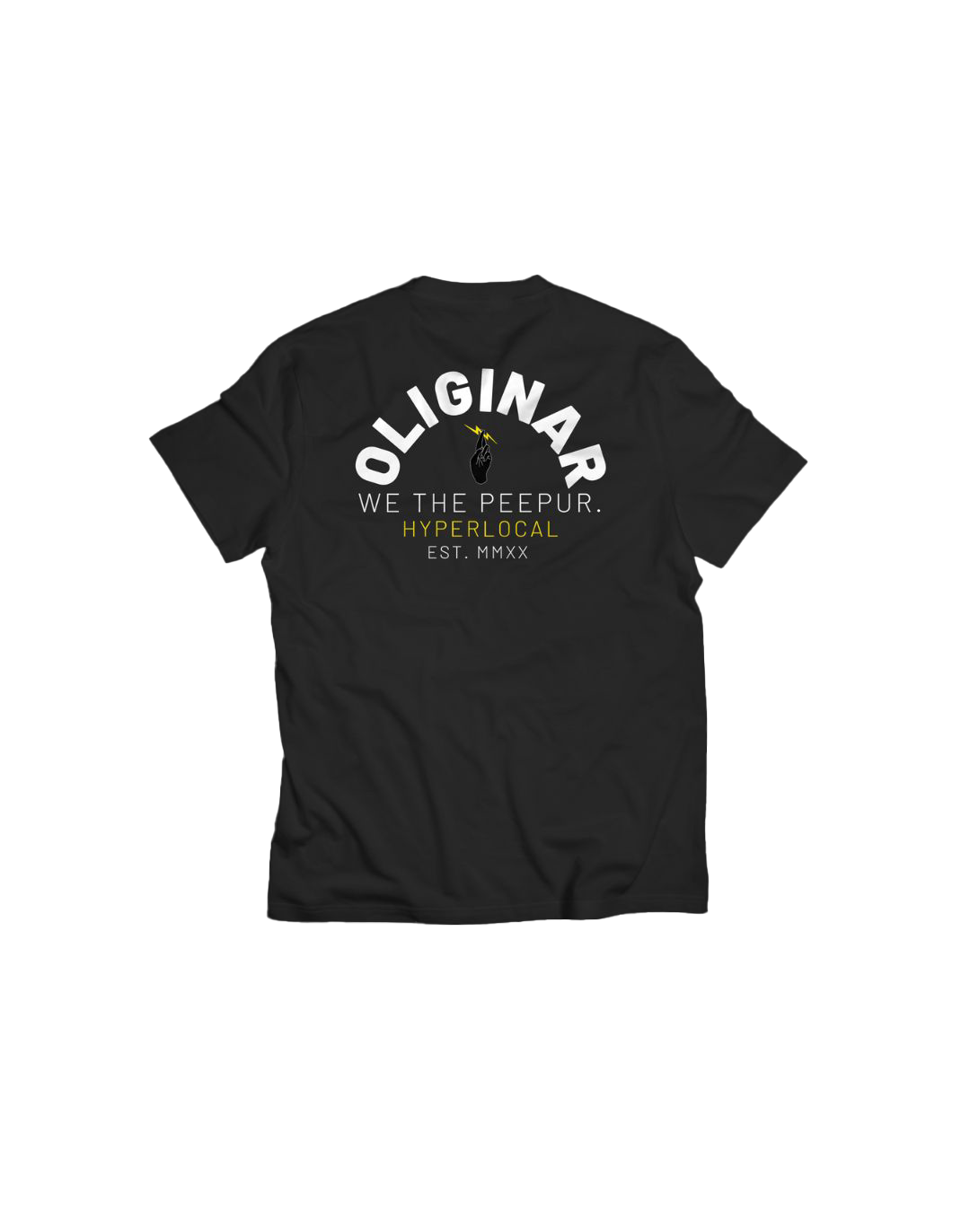 WTP. OLIGINAR BLACK T-SHIRT