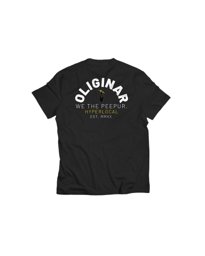 WTP. OLIGINAR BLACK T-SHIRT