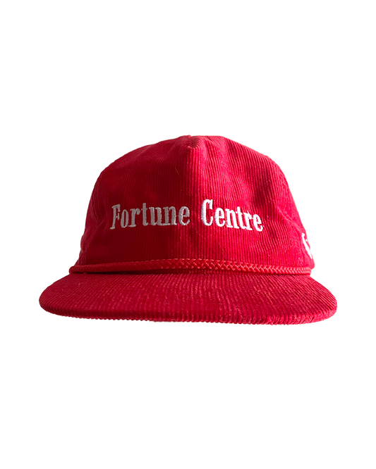 FCFC CORDUROY SNAPBACK (RED)