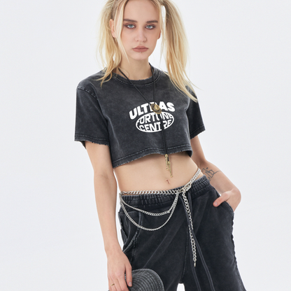 ULTRAS GRUNGE CROP TOP