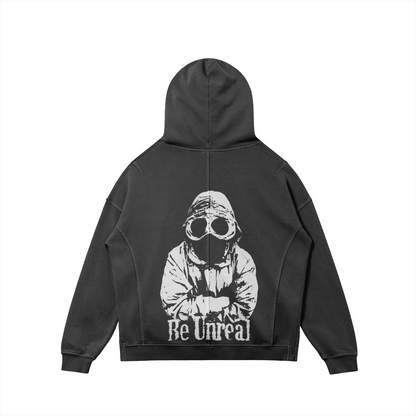 ULTRAS GRUNGE TURTLENECK HOODIE